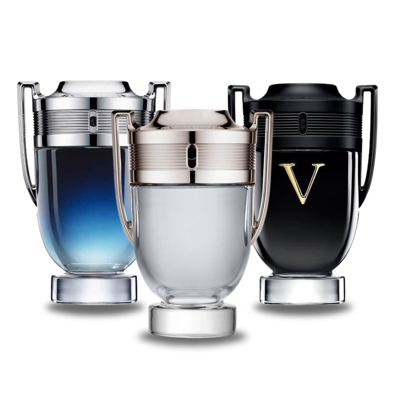 Set 3 Perfumes Paco Rabanne Invictus Legend, Invictus & Invictus Victory 100ml