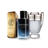 Set 3 Perfumes Sauvage, Invictus & 1 Million 100ml