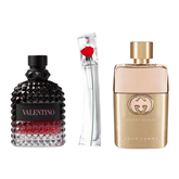 Set 3 Perfumes Gucci Guilt, Valentini Intense & Flower Kenzo 100ml