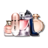 Set 5 Perfumes Scandal, 212 VIP Rosé, La Vie Est Belle, Good Girl & Olympea 100ml